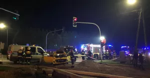 Wypadek w Mesznej - 5.10.2018