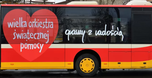 autobus WOŚP 2021 MZK