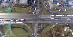 dk1, męczenników oświęcimskich, skrzyżowanie