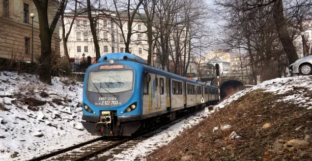 pkp, tory, pociąg, koleje śląskie