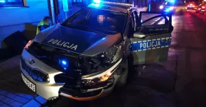 Kolizja na skrzyżowaniu Komorowickiej z Piłsudskie