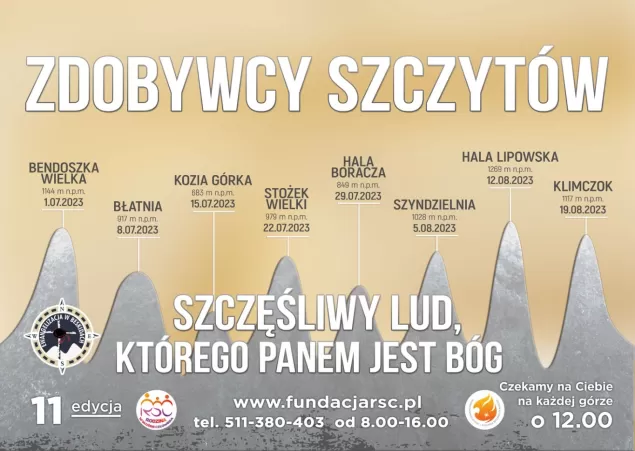 „Zdobywcy szczytów” - kolejna edycja „Ewangelizacji w Beskidach”