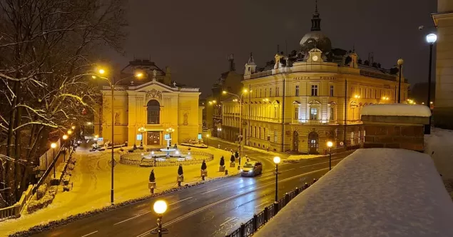 pocztowkazbielska,BielskoBiała,teatrpolski,zima2021,styczen2021,spacer,fotodnia,instagram