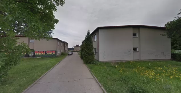 Budynki komunalne przy ul. Sobieskiego - zdj. archiwalne