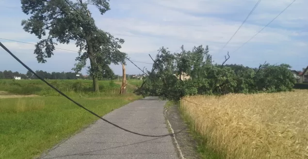 nawałnica, burza, prąd, linie energetyczne
