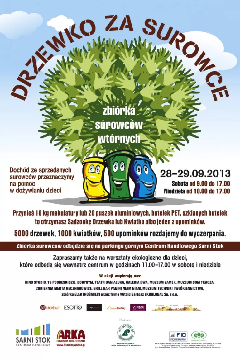 drzewko za surowce