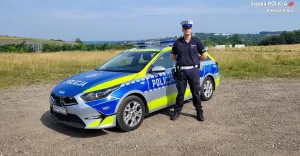 Bohaterska postawa policjanta. Dzięki jego szybkiej reakcji udało się uratować życie mężczyźnie