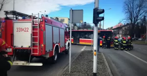 Zderzenie z udziałem autobusu MZK - 9.03.2018