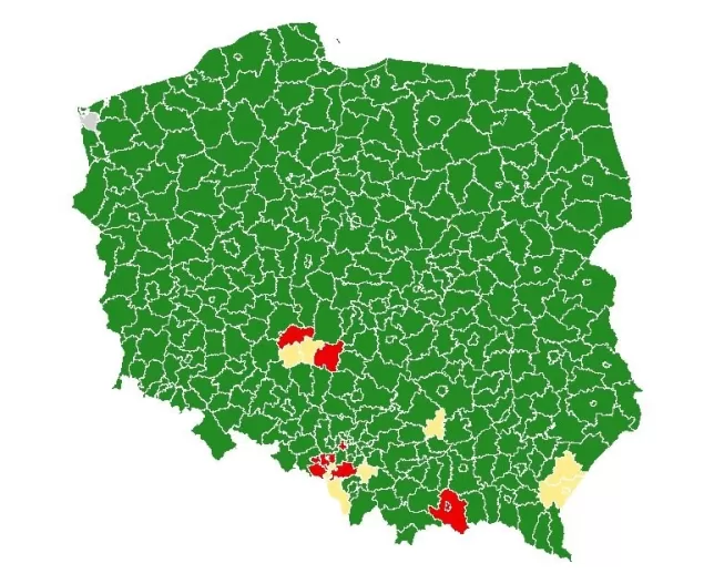 aktualna mapa