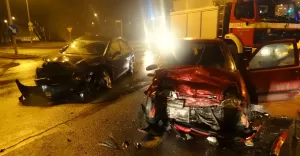 wypadek na warszawskiej