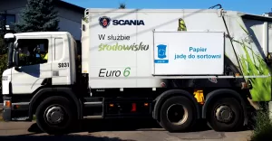 śmieciarka, śmieci, suez, odpady