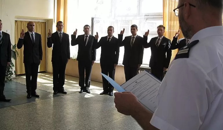 policja, ślubowanie