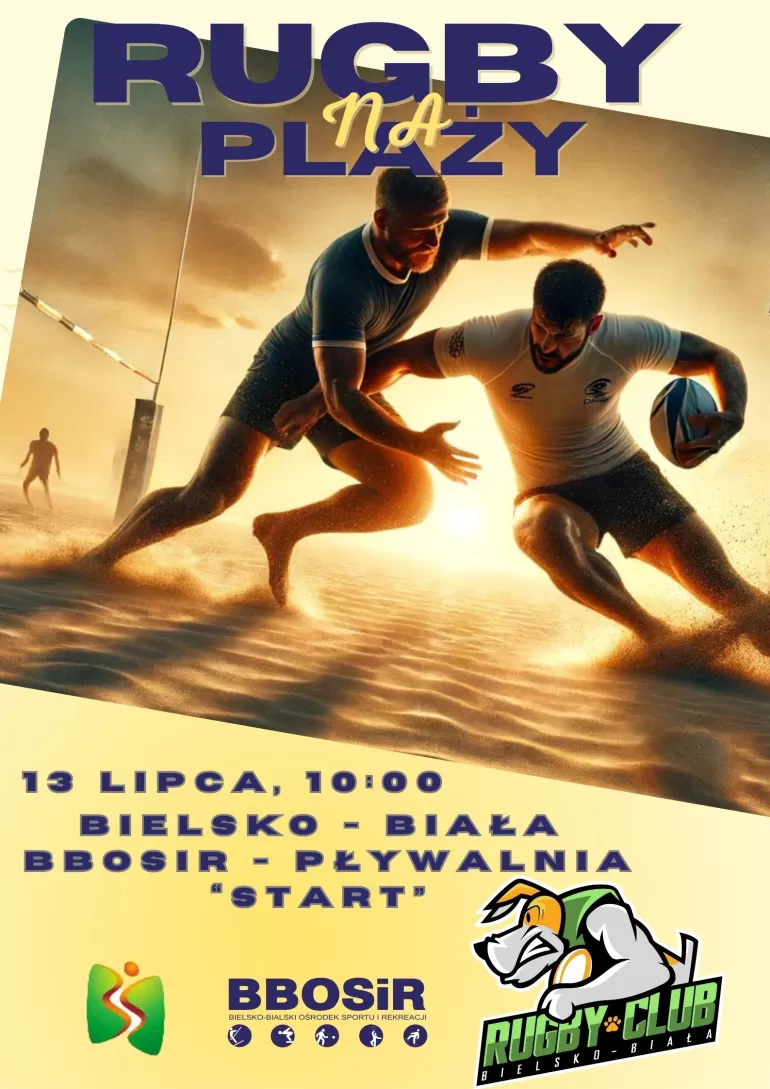 I Turniej Rugby na Plaży już w tą sobotę
