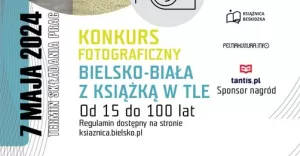 Książnica Beskidzka zaprasza do udziału w konkursie fotograficznym "Bielsko-Biała z książką w tle"