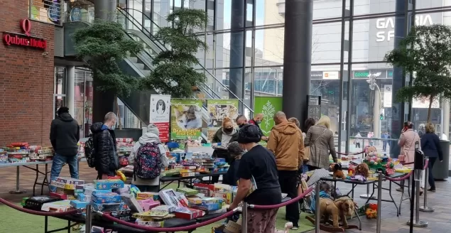 "Podwójna moc pomagania" - kiermasz charytatywny w Galerii SFERA