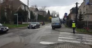 Potrącenie 8-letniej dziewczynki na skrzyżowanu Tu