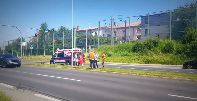 Wypadek na al. Andersa - 11.06.2019