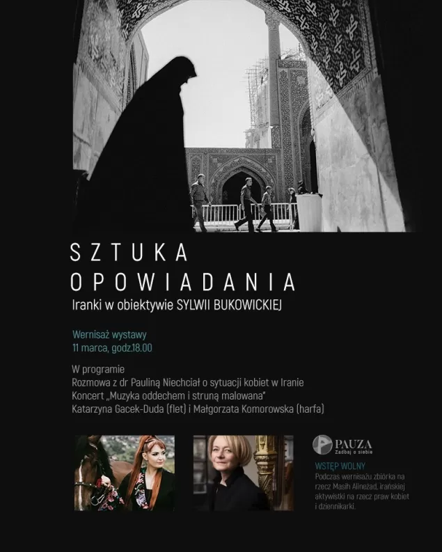 Sztuka opowiadania - Iranki w obiektywie Sylwii Bukowickiej