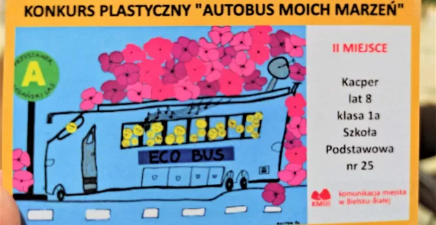 Nowe rewersy biletów okresowych. To projekty bielskich uczniów
