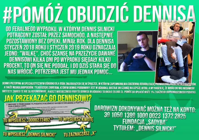 pomóż obudzić dennisa