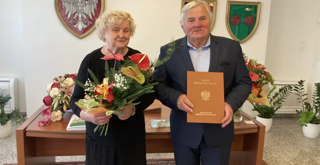 Kolejne małżeństwa obchodzące "złote gody" otrzymały medale
