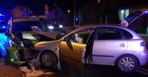 Kraksa przy Witosa - 9.12.2018