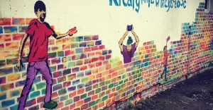 bielskobiała,bielsko,tulipanów,kreatywnie,mural,klub,klamra,streetart,fotodnia,instagram