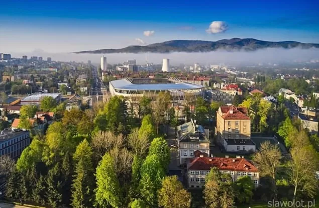 PocztowkazBielska,Bielsko,BielskoBiala,PocztowkazBielska,Beskidy,Stadion,fotodnia,instagram