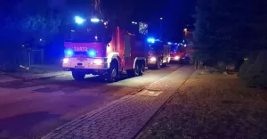 Interwencja straży pożarnej przy ul. Zajazdowej - 10.02.2022