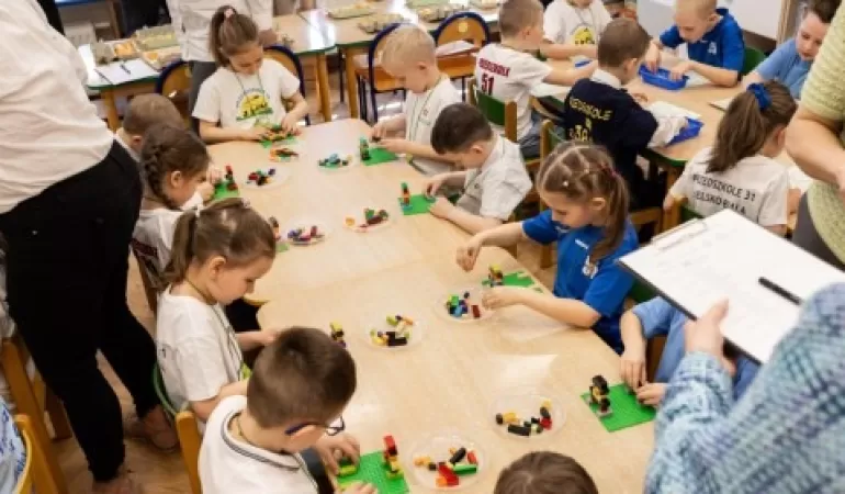 Przedszkolaki zmierzyły się w matematycznej olimpiadzie