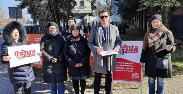 Konferencja prasowa posła Przemysława Koperskiego w Bielsku-Białej - 1.03.2023