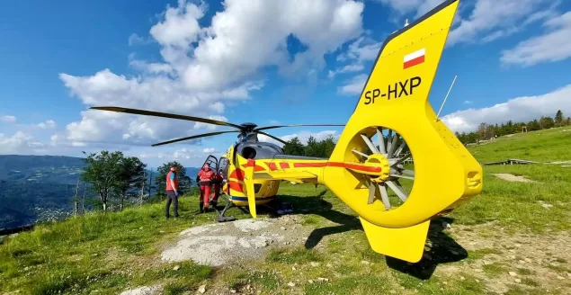 Interwencja Grupy Beskidzkiej GOPR oraz LPR