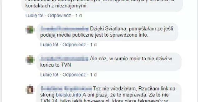 Fałszywe informacje