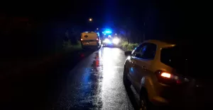 Potrącenie w Międzyrzeczu Dolnym - 25.10.2018