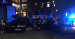 Kolizja na ulicy Partyzantów - 13.04.2018