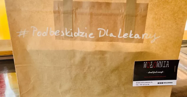 Rozpoczęła się akcja "Podbeskidzie dla lekarzy" - 18.03.2020