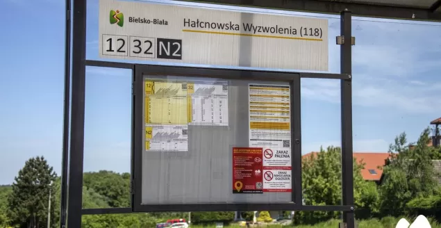 Nowy przystanek Hałcnowska Wyzwolenia