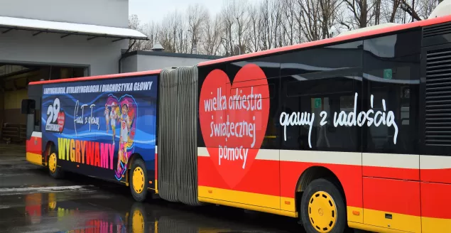 autobus WOŚP 2022 MZK