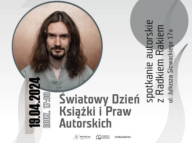 Książnica Beskidzka zaprasza na spotkanie z laureatem Literackiej Nagrody Nike - Radkiem Rakiem.