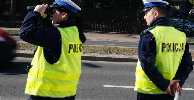 kontrola drogowa, policja