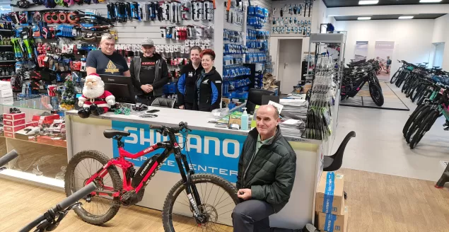 Przekazanie roweru w sklepie Pamirbike - 10.01.2022