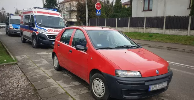 Potrącenie 8-letniej dziewczynki na skrzyżowanu Tu