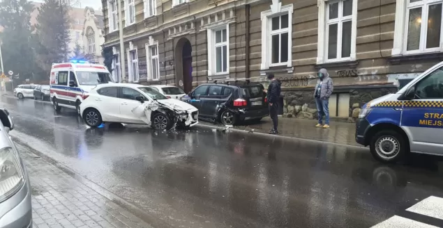 Kraksa na Grunwaldzkiej - 23.12.2020