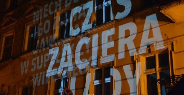 wieczorna projekcja