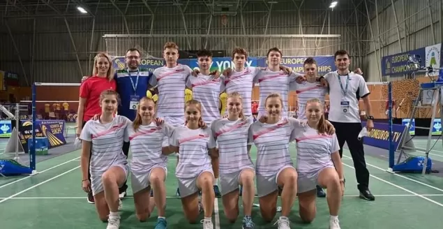Badmintobistka BKB SET na Mistrzostwach Europy U17
