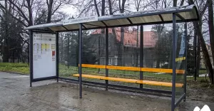 Wiata na przystanku Lwowska Szpital