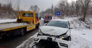 Zderzenie na Sarnim Stoku - 5.02.2018