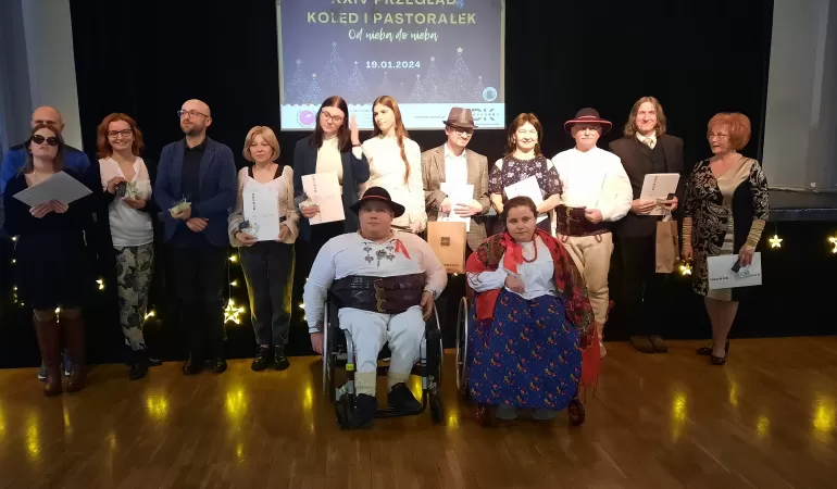 W Domu Kultury w Hałcnowie odbył się przegląd kolęd i pastorałek