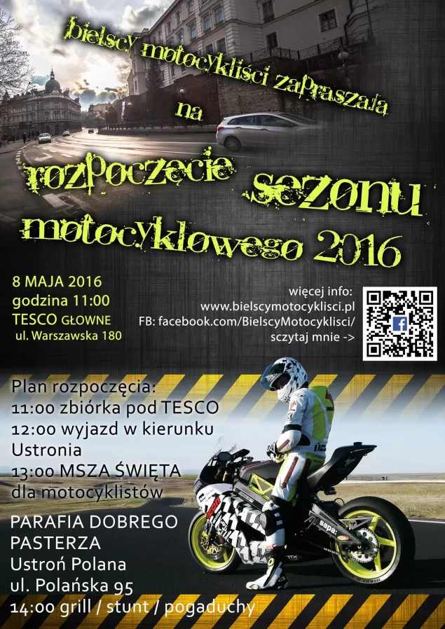 Rozpoczęcie sezonu motocyklowego
