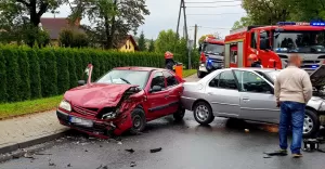 Wypadek w Mazańcowicach - 2.10.2018